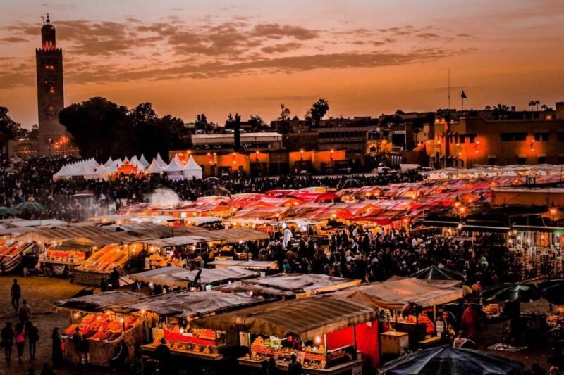 Marrakech: Medina Nightlife Walking Tour With Tastings - Discover Aromatic Moroccan Tea