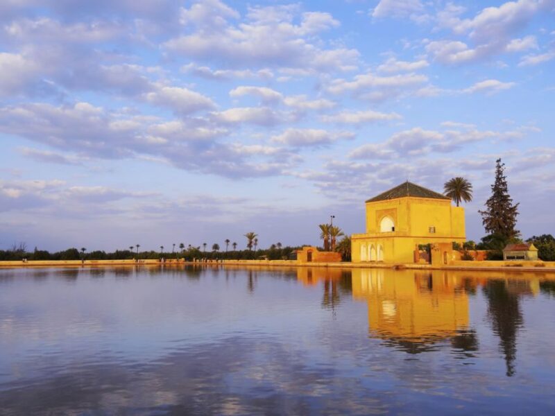 Marrakech: Menara, Secret Gardens Tour With Camel Ride - Key Points