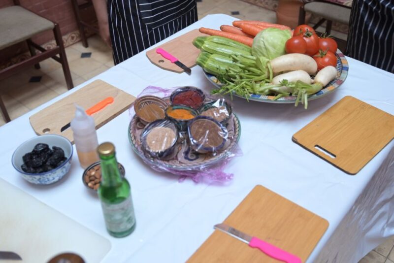 Marrakech: Moroccan Cooking Class With a Local Family - Savoring the Prepared Meal