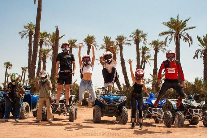 Marrakech Oasis Escape: Camel Ride & Quad Bike Adventure - Quad Biking Experience