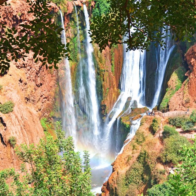 Marrakech: Ouzoud Waterfalls Day Trip With Guide & Boat Ride - Transport and Guide