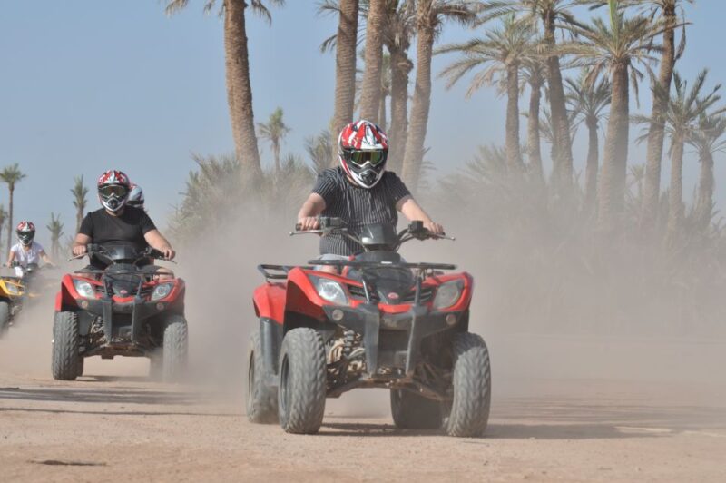 Marrakech: Palm Grove and Jbilat Desert Quad Bike Tour - Key Points
