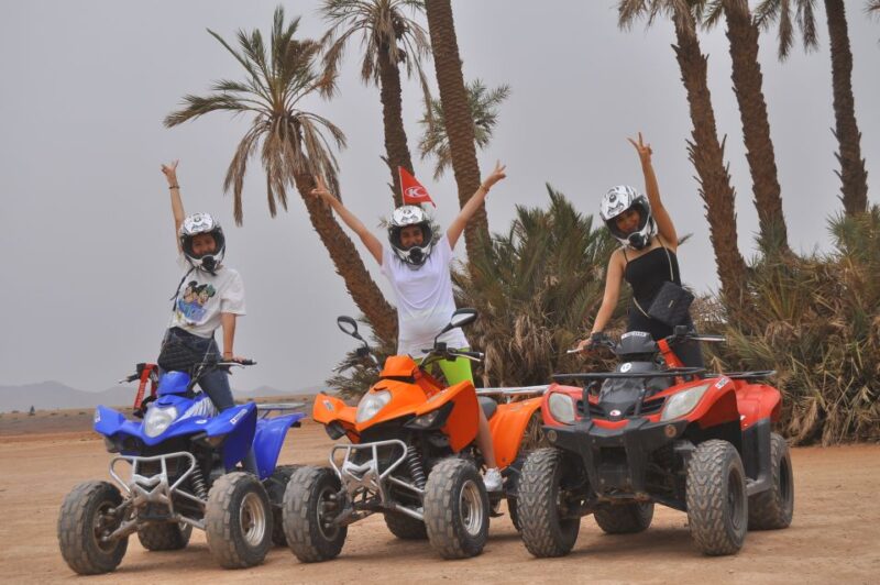 Marrakech: Palm Grove and Jbilat Desert Quad Bike Tour - Experience Details