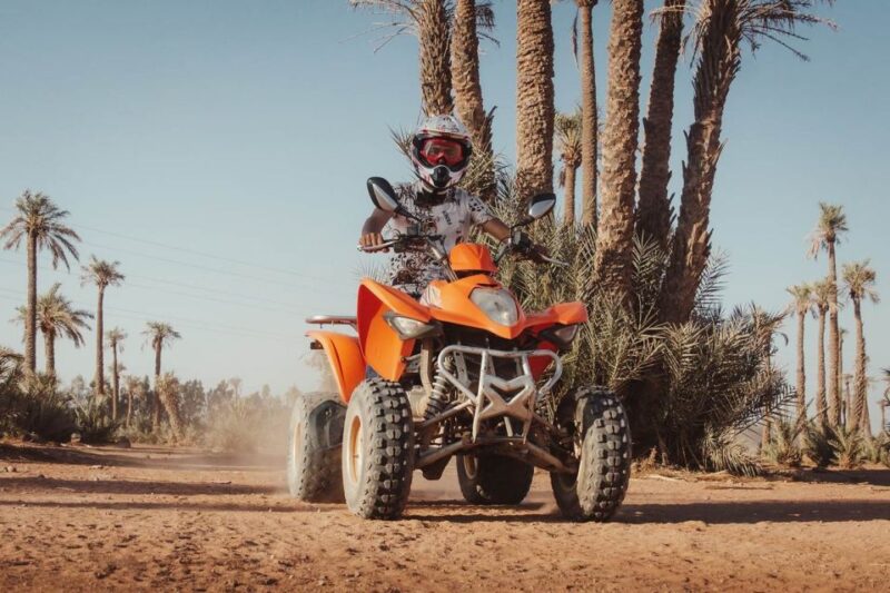 Marrakech Palmeraie : Exciting Camel Ride & Quad Bike - Quad Bike Ride Details