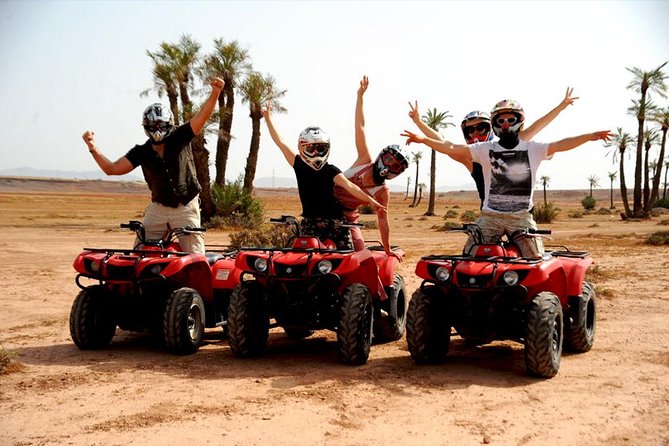 Marrakech Palmeraie Quad Bike Desert Adventure - Flexible Solo or Shared Options