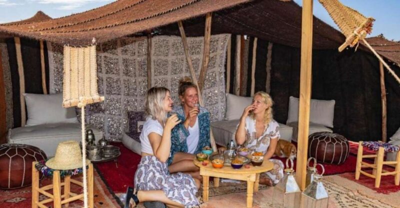Marrakech: Premium Agafay Desert Dinner In Bedouin Camp - Dinner Menu