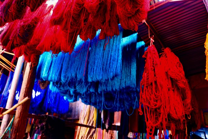 Marrakech Private Full-Day Walking Tour With Hotel Pickup and Drop-Off - Visiting Majorelle Garden