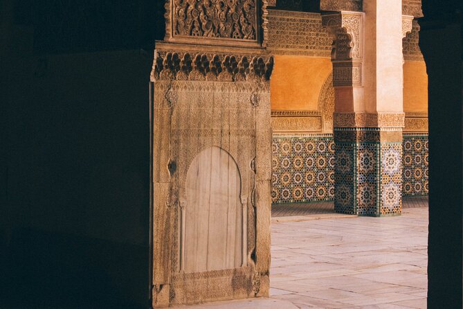 Marrakech Private Guided Tour Half-day - Entrance Fees Information