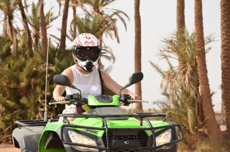 Marrakech: Quad Activity in the Palmeraie With Tea Break - Key Points