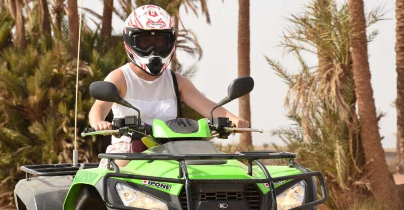 Marrakech: Quad Activity in the Palmeraie With Tea Break - Quad Biking Experience