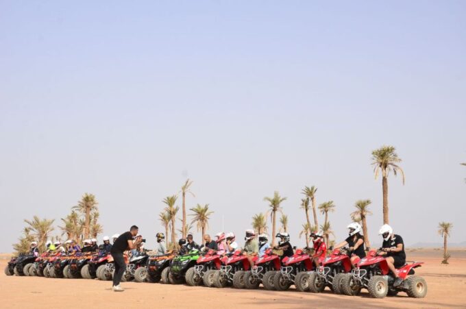 Marrakech: Quad Activity in the Palmeraie With Tea Break - Scenic Highlights