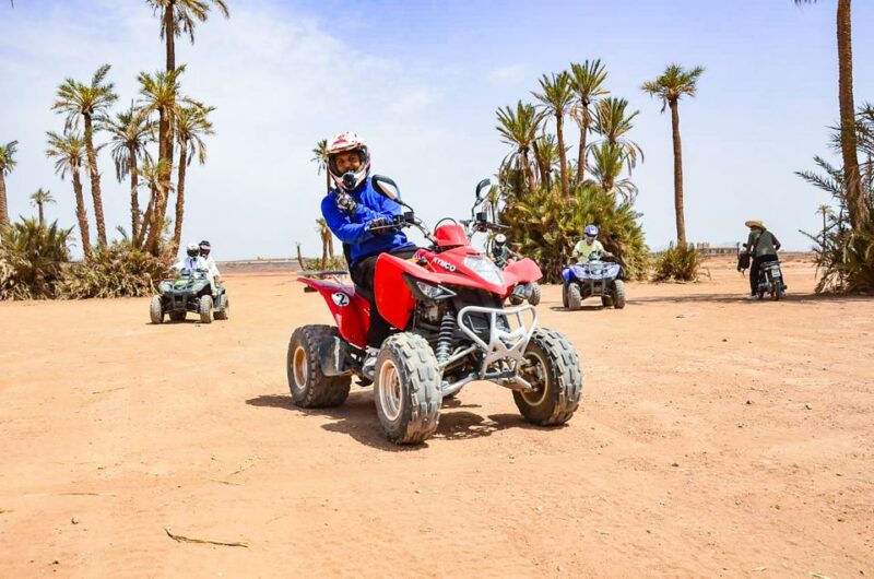Marrakech: Quad Bike Tour to Palm Oasis and Jbilat Desert - Key Points