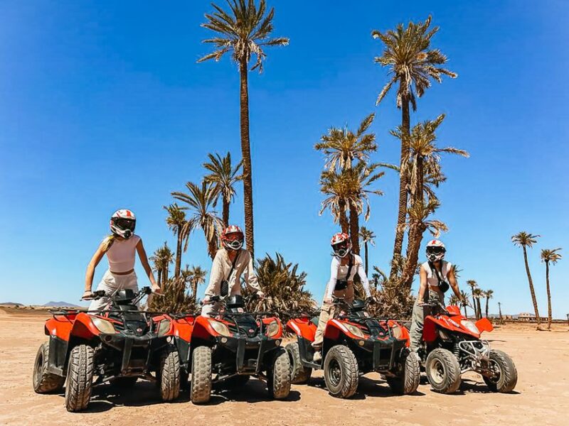 Marrakech: Quad Bike Tour to Palm Oasis and Jbilat Desert - Cultural Exploration