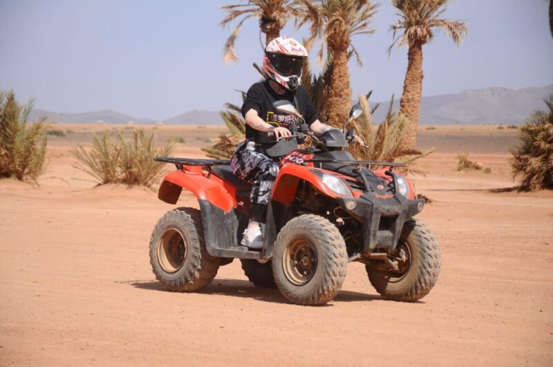 Marrakech: Quad Ride & Lunch and Relax at the Hammam Spa - Duration and Pricing