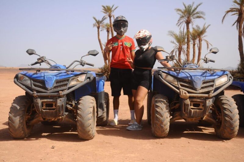 Marrakech: Quad Ride & Lunch and Relax at the Hammam Spa - Pickup and Transport