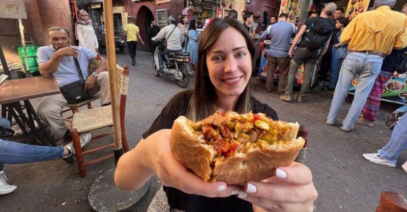 Marrakech: Street Food Tour by Night - Detailed Itinerary
