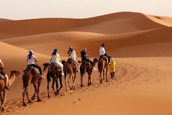 Marrakech To Fes 3 Day Sahara Desert Group Tour - Camel Ride and Sand-boarding