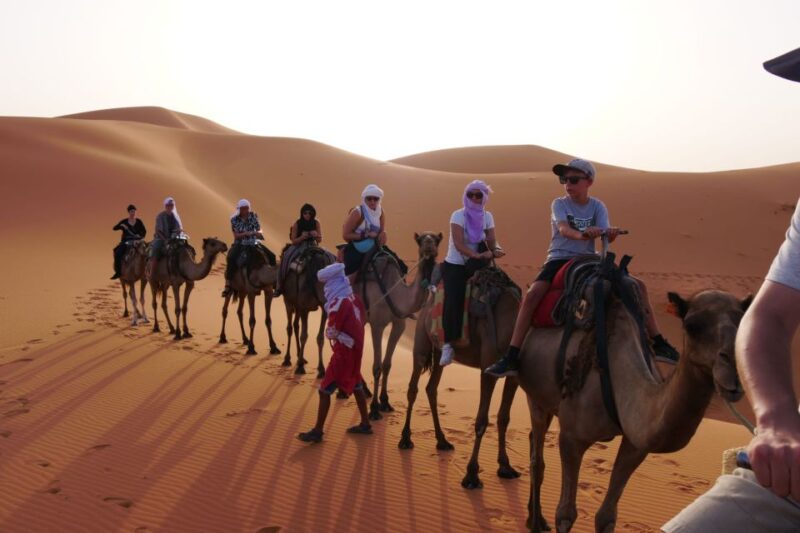 Marrakech to Fez via Merzouga Desert 4 Days Sahara Tour - Merzouga Desert Experience