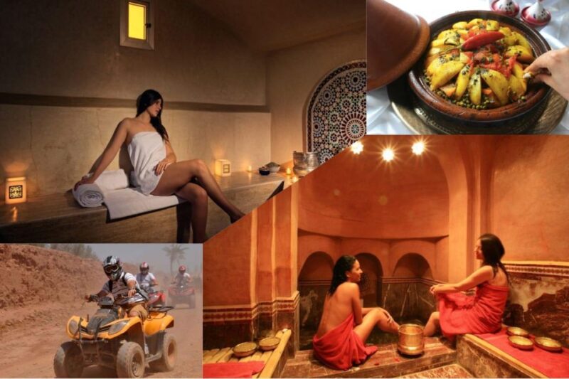 Marrakech Tour: Quad Bike, Lunch in Palm Grove, Hammam & SPA - Detailed Itinerary