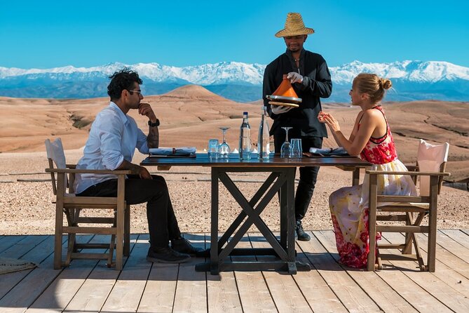 Marrakesh: Agafay Desert Magical Sunset Dinner With a Show - Convenient Hotel Pickup and Drop-off