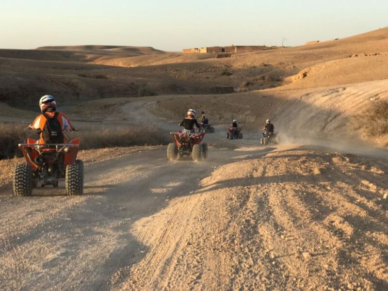 Marrakesh: Agafay Desert Quad & Camel Tour With Dinner - Itinerary