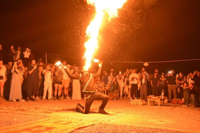 Marrakesh: Agafay Desert Sunset, Camel Ride, and Dinner Show - Camel Ride Adventure