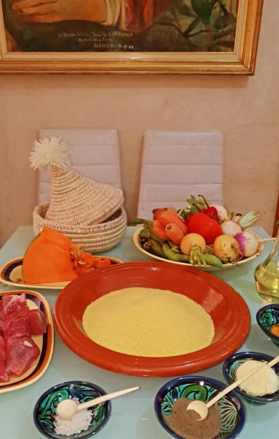 Marrakesh: Home Hosted Couscous Cooking Workshop and Lunch - Inclusions