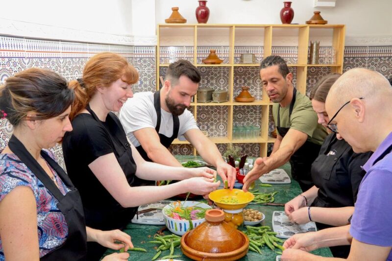 Marrakesh: Moroccan Dishes Cooking Class With a Local Chef - Class Itinerary