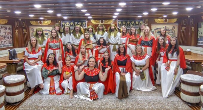 Marsa Alam: Nefertari Sunset Turtle Bay Cruise With Dinner - Pharaohs Costume Photos