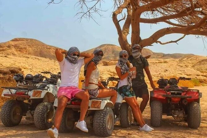 Marsa Alam Super Safari Quad, Jeep, Camel and Party With Dinner - Sunset Over the Desert