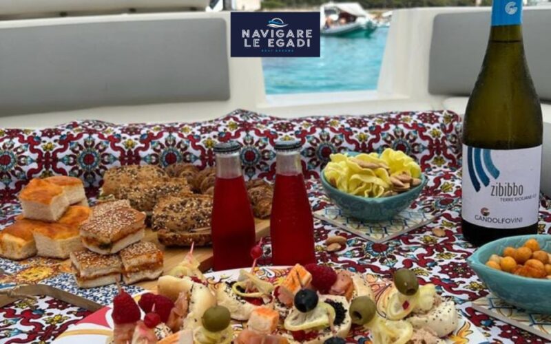 Marsala: Favignana Dinghy Tour With Wine Tasting - Culinary Experience