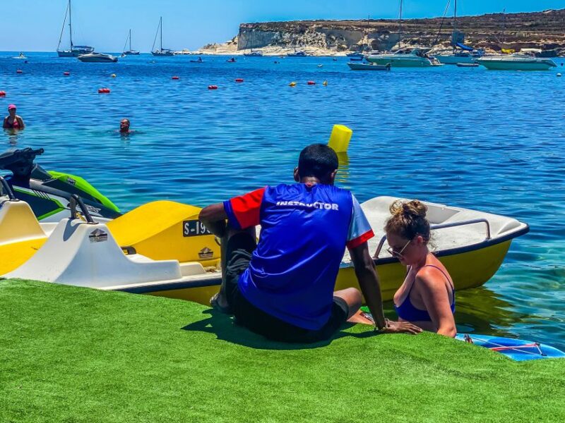 Marsaskala: Paddle Boat Rental in St. Thomas Bay - Safety and Equipment