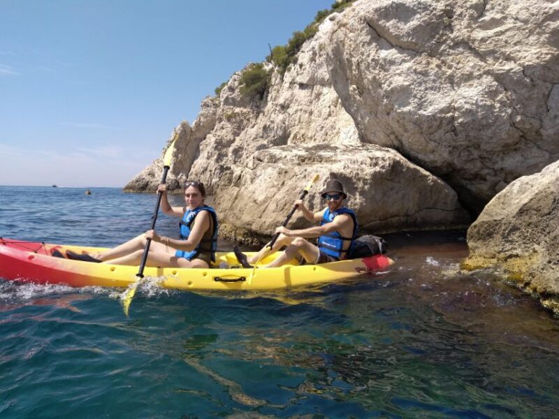 Marseille: Calanques of the Côte Bleue Half-Day Kayak Tour - Tour Highlights