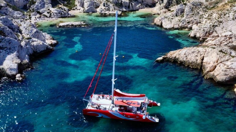 Marseille: Calanques Sailing Catamaran Cruise With Swimming - Inclusions and Amenities
