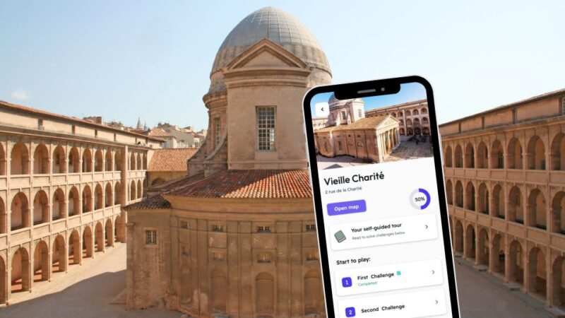 Marseille: City Exploration Game and Tour on Your Phone - Itinerary Overview