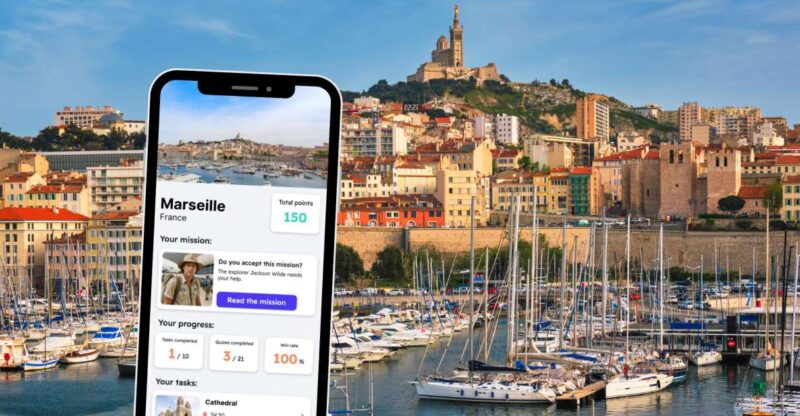 Marseille: City Exploration Game and Tour on Your Phone - Accessibility and Languages