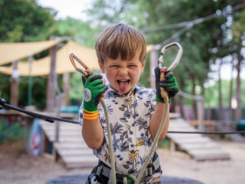 Marseille: Ecopark Adventures Treetop Adventure - Minipark for Little Ones