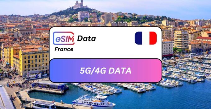 Marseille: France Esim Roaming Data Plan - Coverage and Network Information