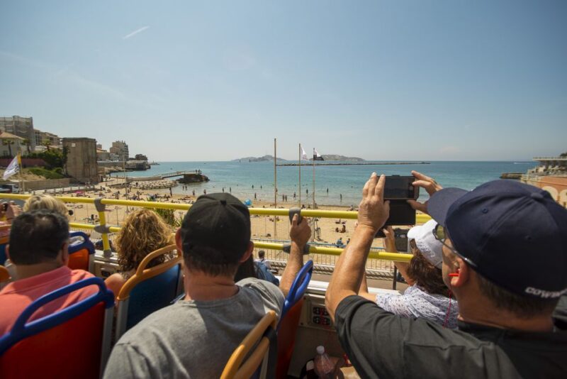 Marseille: Hop-On Hop-Off Bus Tour & Panier Walking Tour - Key Points