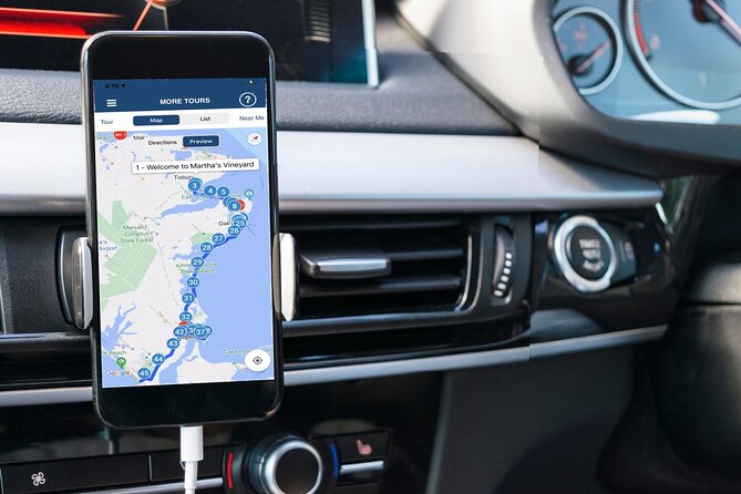Marthas Vinyard Driving & Walking GPS-Guided Audio Tour - Key Points