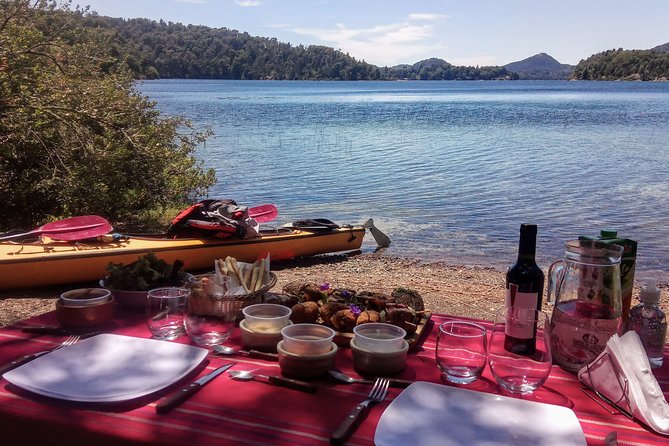 Mascardi Lake Kayaking and Trekking - Paddling to Secluded Beach