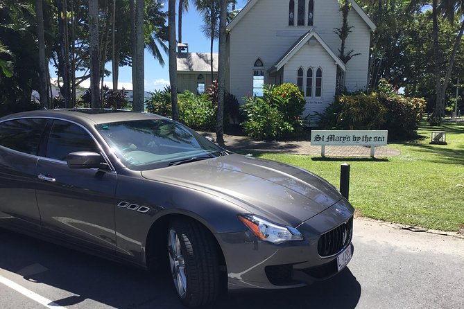 Maserati Quattroporte Limousine Transfer Cairns Airport to City - Booking Details