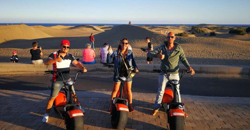 Maspalomas: 2-Seater E-Scooter Chopper Tour - Visiting the Maspalomas Lighthouse