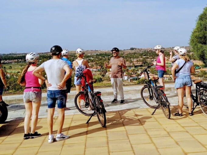 Maspalomas: Southern Coast E-Bike Tour Option Tapas Tasting - Birdwatching at La Charca