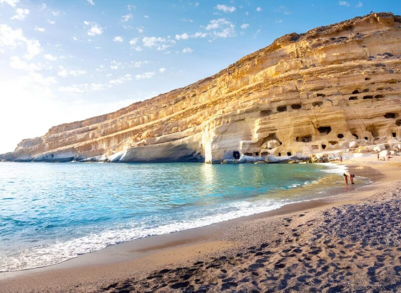 MATALA - AGIOFARAGO (Holy Gorge) PRIVATE TOUR - Exploring Agiofarago Beach