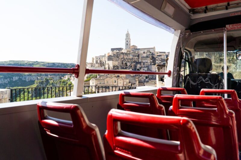 Matera: Open Top Bus Tour With Entrance to Casa Grotta - Overview of the Open Top Bus Tour