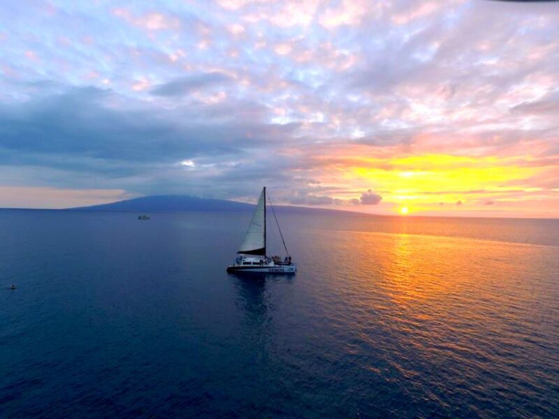 Maui: 2 Hour Sunset Dinner Sail With Open Bar and Appetizers - Key Points