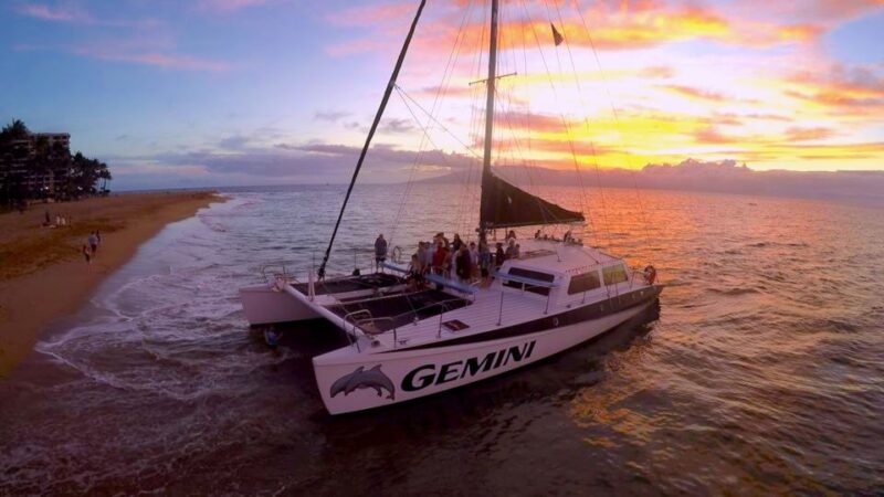 Maui: 2 Hour Sunset Dinner Sail With Open Bar and Appetizers - Sailing Highlights