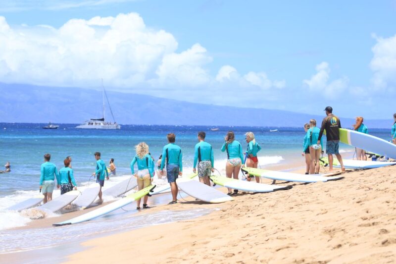 Maui: Group Surf Lesson - Learning Experience Details