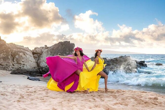 Maui Hi Flying Dress Private Photoshoot Experience - Photoshoot Tour and Activity